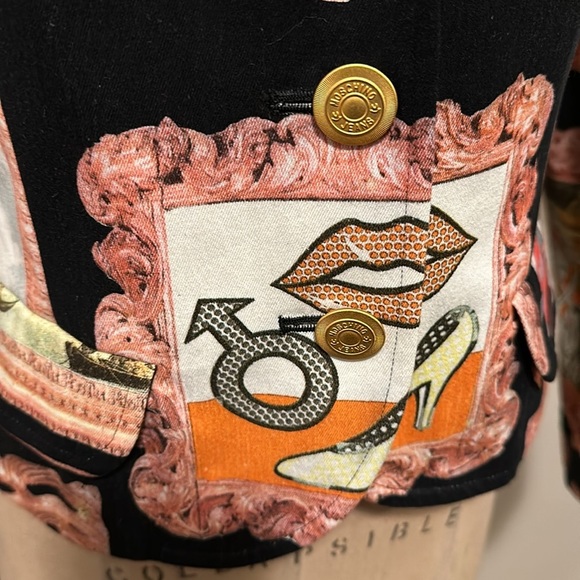Moschino Jeans Window Payne Picaso Jacket - Picture 3 of 16